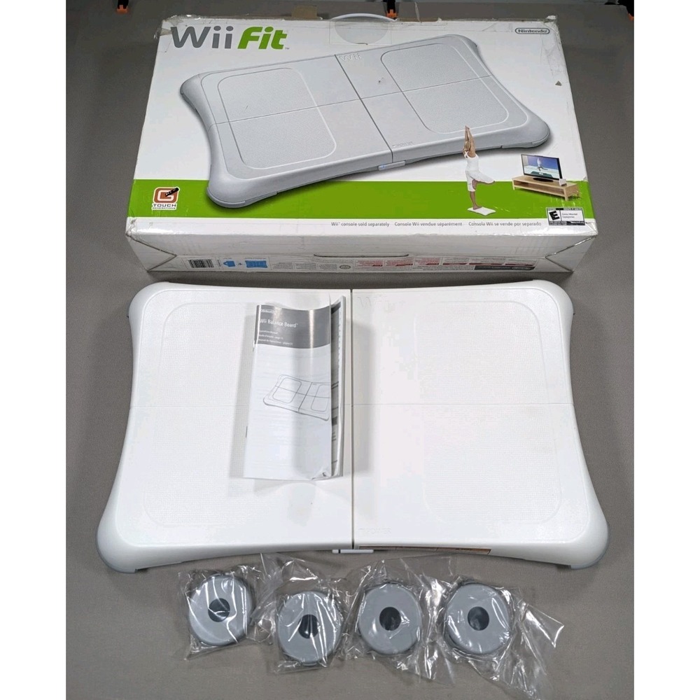 Nintendo Wii Balance Board White Fitness Accessory Tested No Game Included